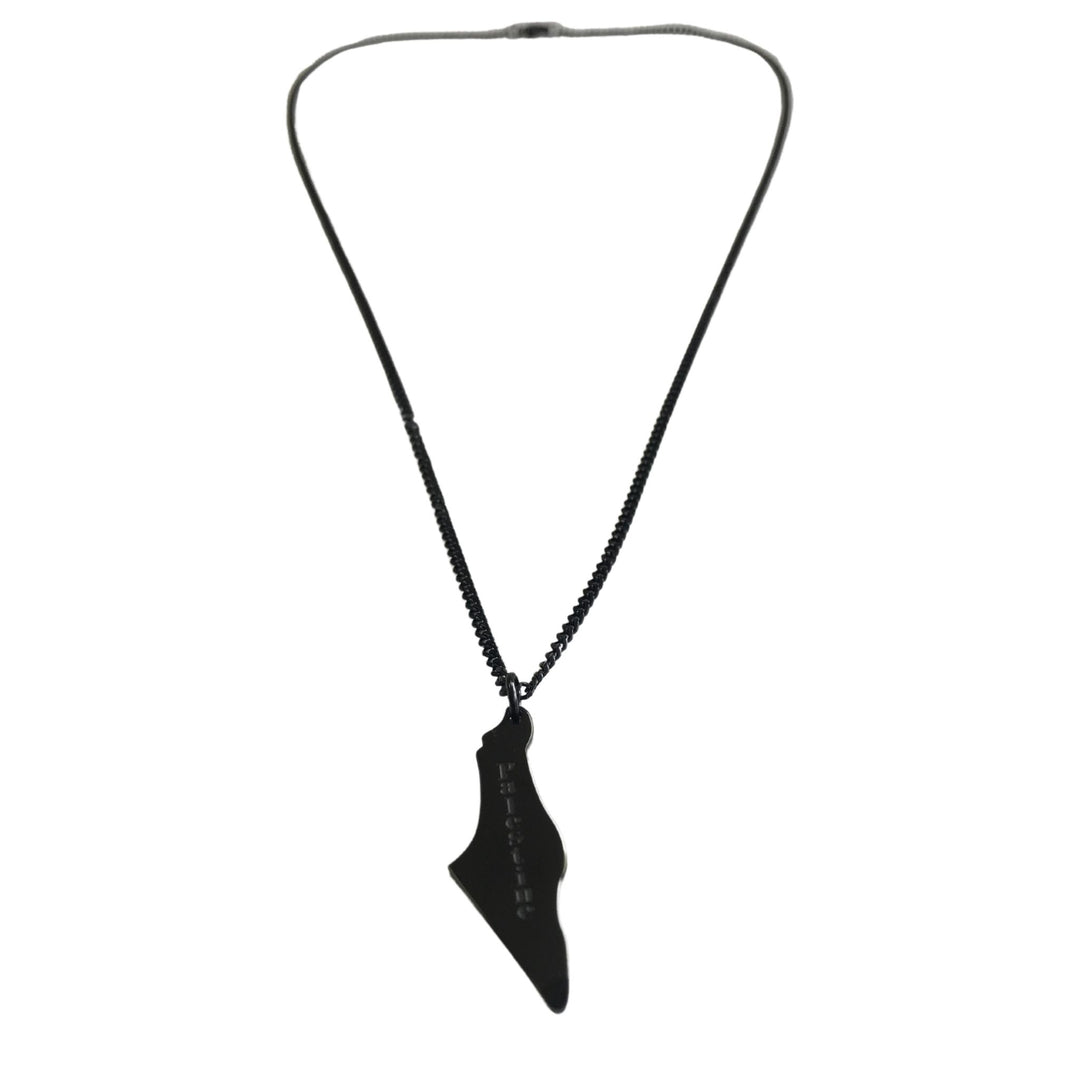 His&amp;Hers Palestine Map Necklace