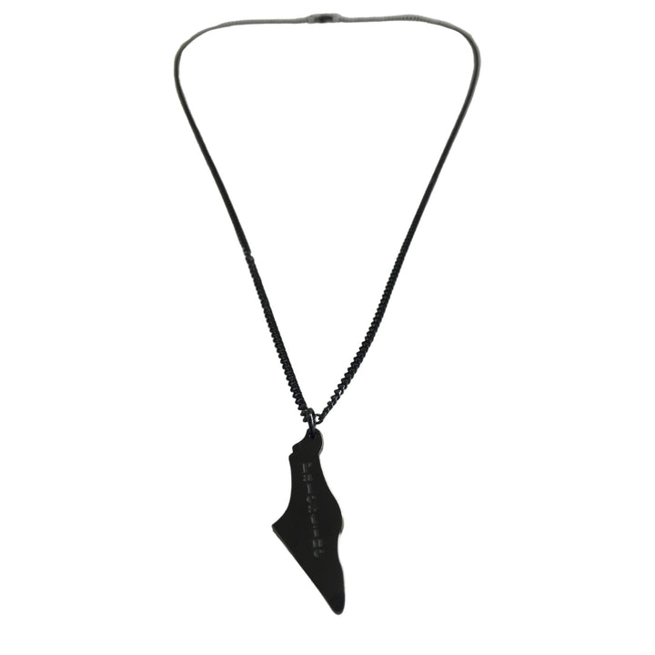 His&amp;Hers Palestine Map Necklace