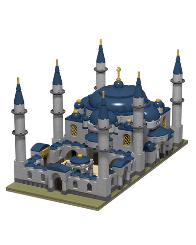 Blue Mosque - Sultan Ahmet Camii Blue DeenBlocks