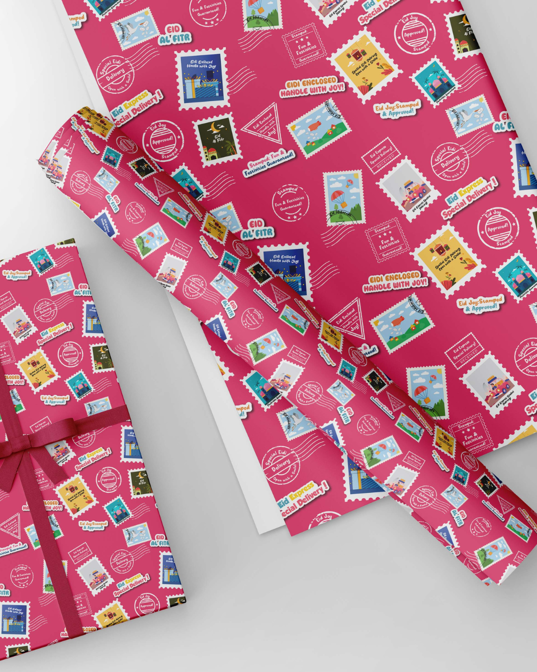 Eid Mubarak Gift Wrap & Gift Tags - Special Delivery