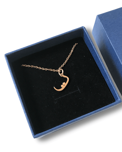 Minimalist Arabic Letter Necklace