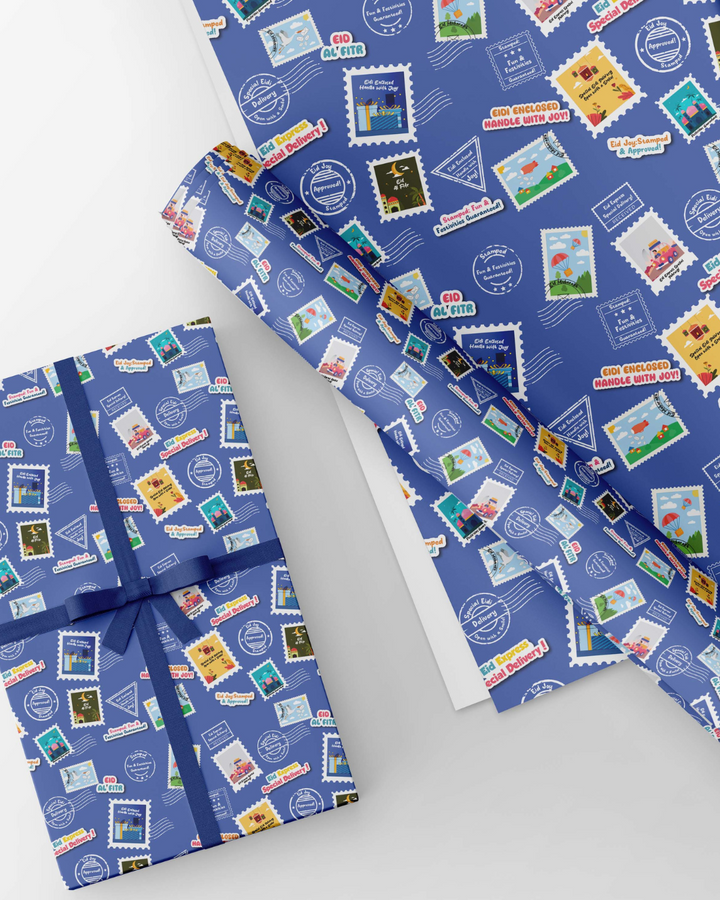 Eid Mubarak Gift Wrap &amp; Gift Tags - Special Delivery