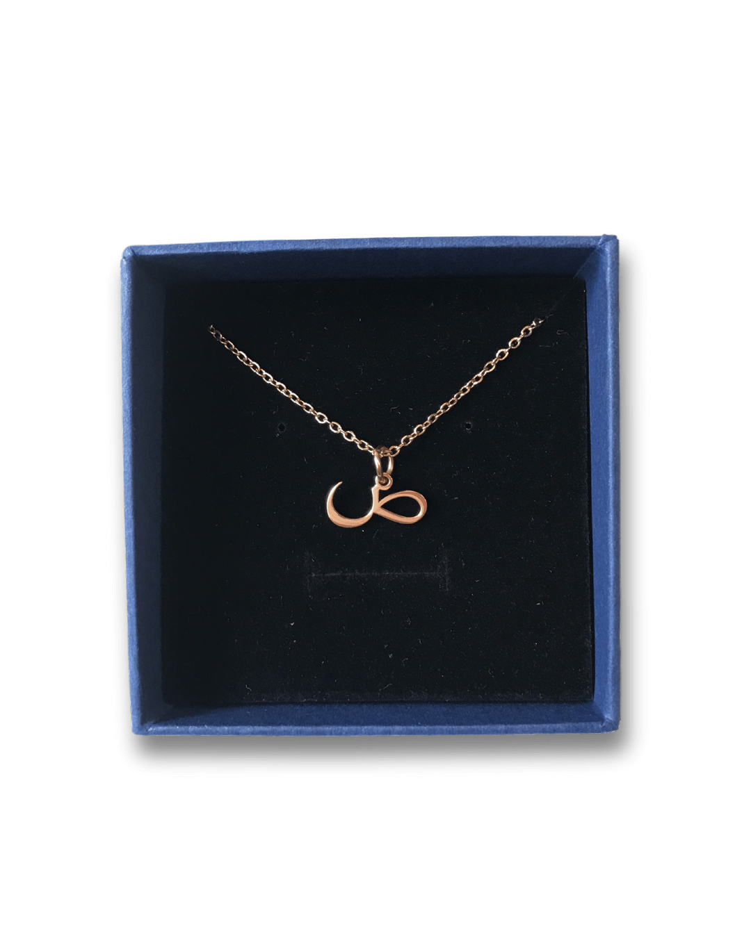 Minimalist Arabic Letter Necklace