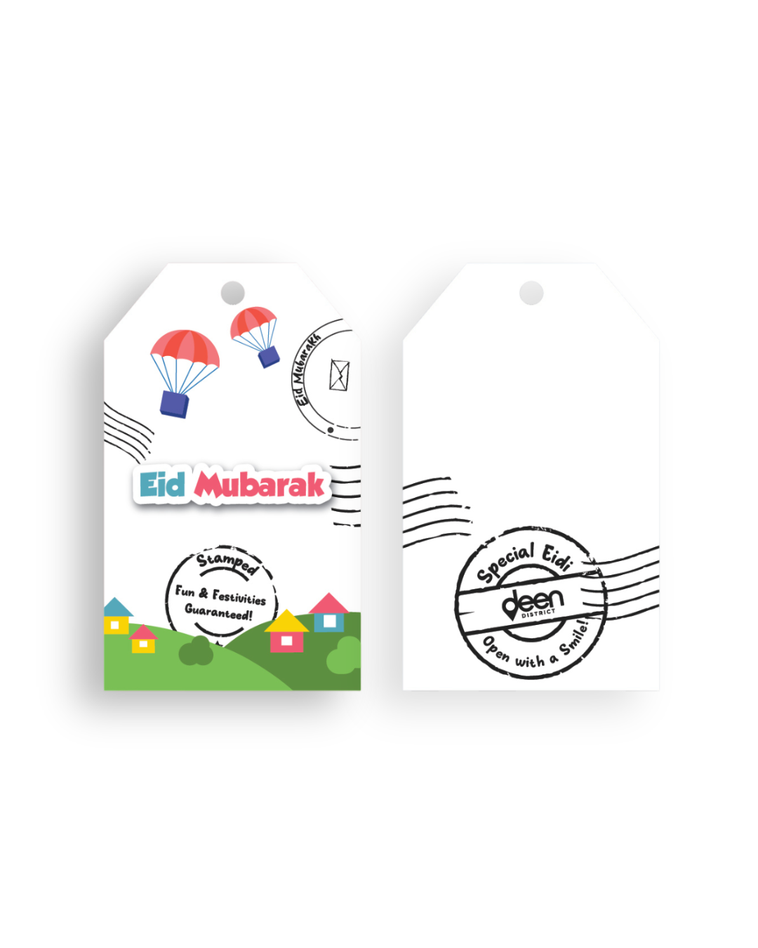 Eid Mubarak Gift Wrap &amp; Gift Tags - Special Delivery
