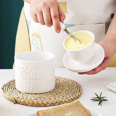 Ceramic Butter Crock