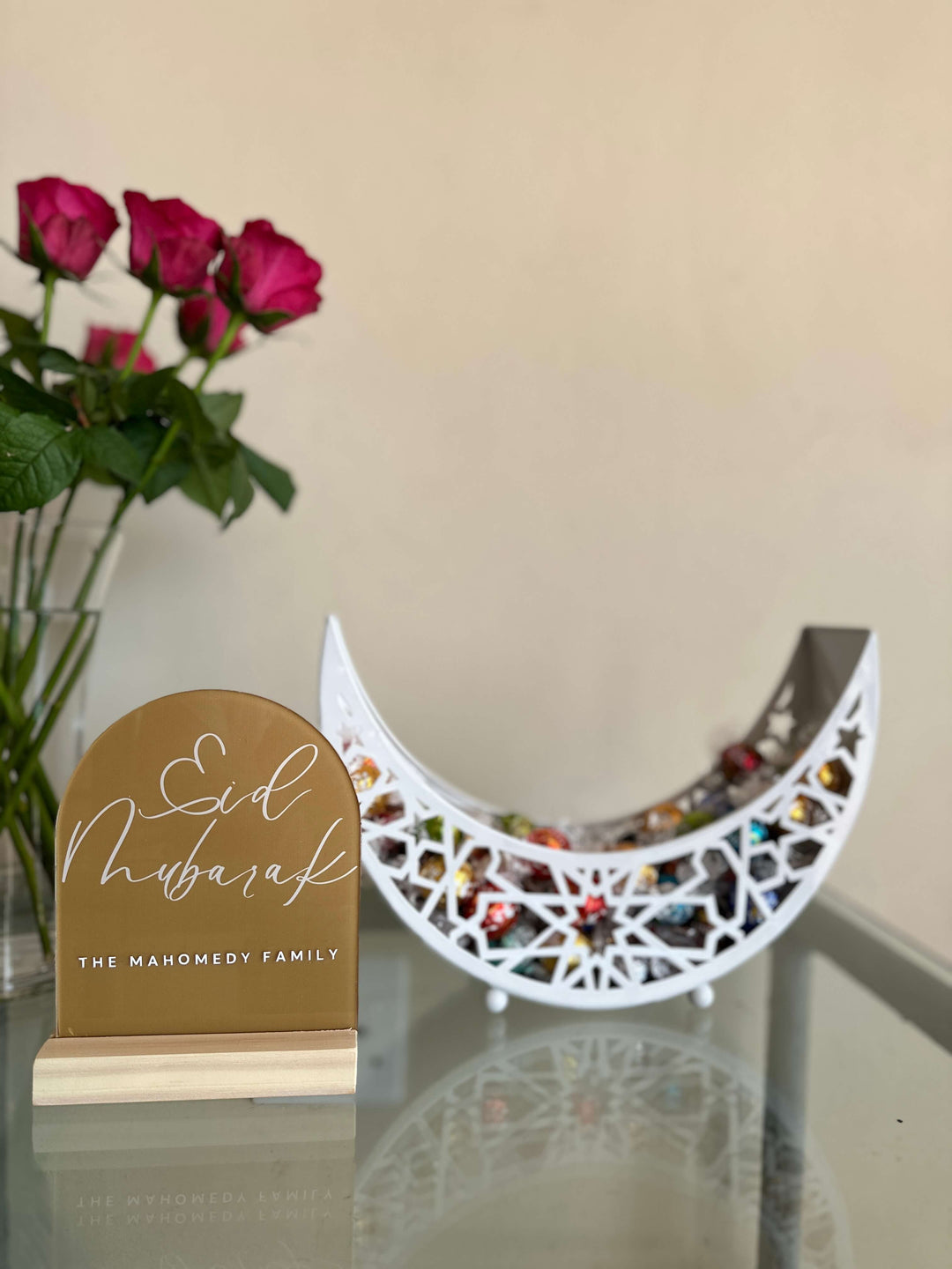 Eid Mubarak Acrylic Arch