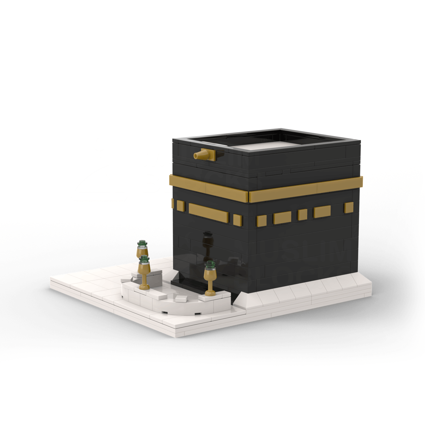 The Holy Kaaba Muslim Blocks
