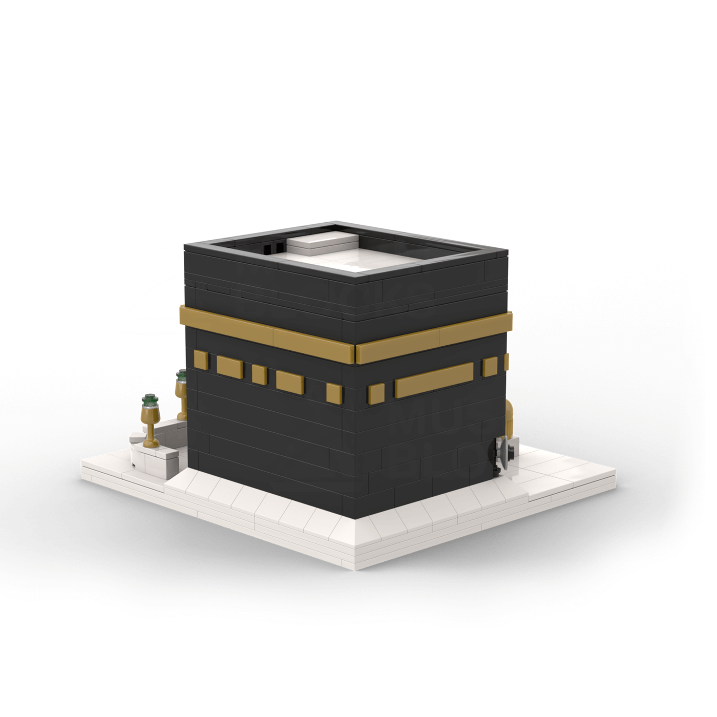The Holy Kaaba Muslim Blocks