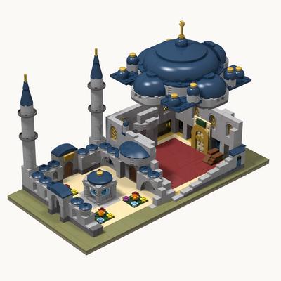 Blue Mosque - Sultan Ahmet Camii Blue DeenBlocks