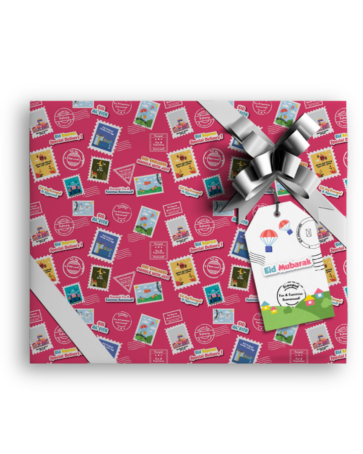 Eid Mubarak Gift Wrap &amp; Gift Tags - Special Delivery