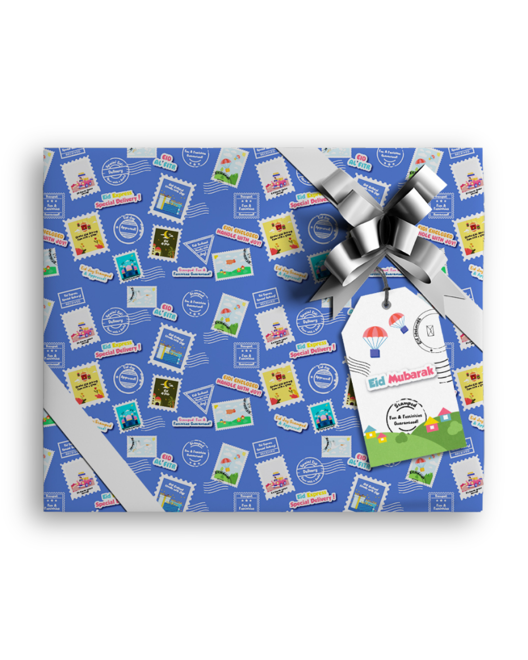 Eid Mubarak Gift Wrap &amp; Gift Tags - Special Delivery