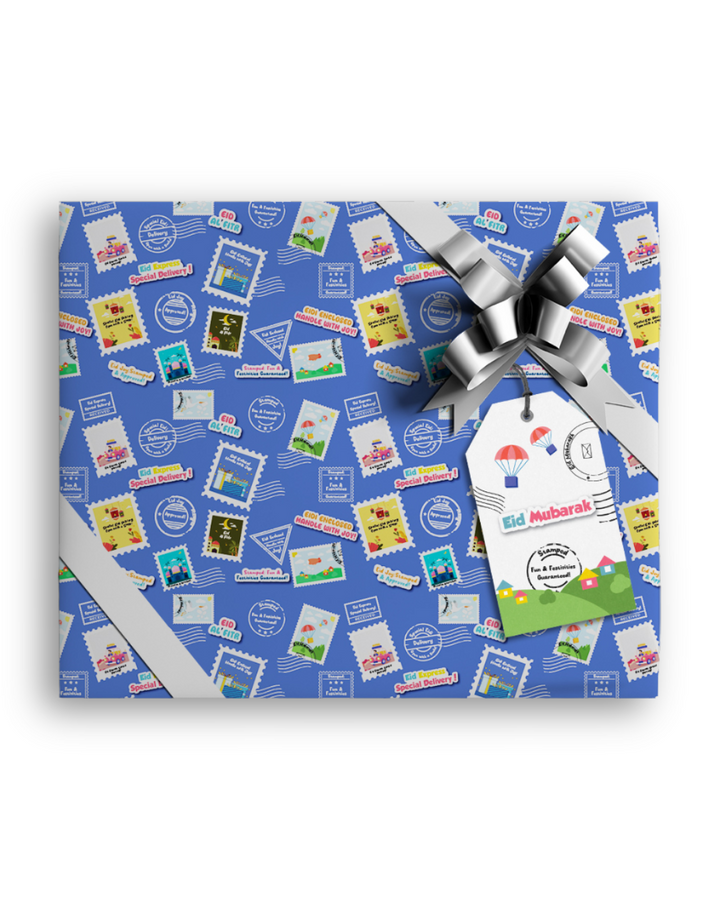 Eid Mubarak Gift Wrap &amp; Gift Tags - Special Delivery