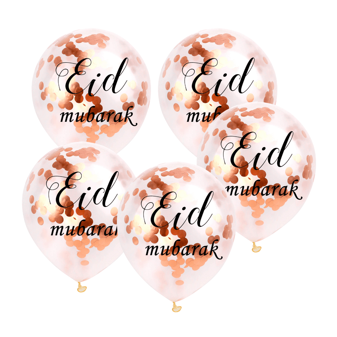Eid Confetti Balloons