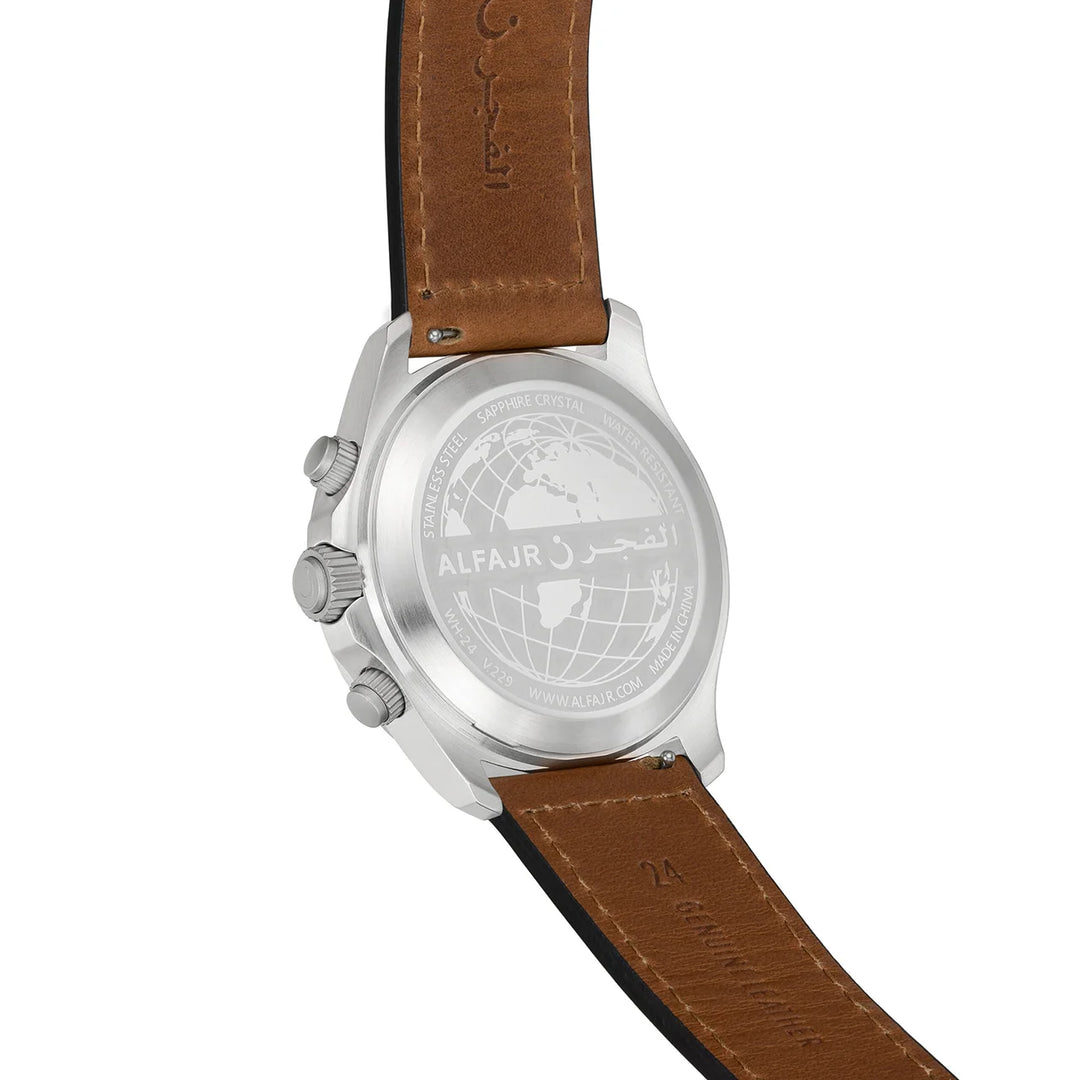 Alfajr Dynamic 360 Mens Leather Watch
