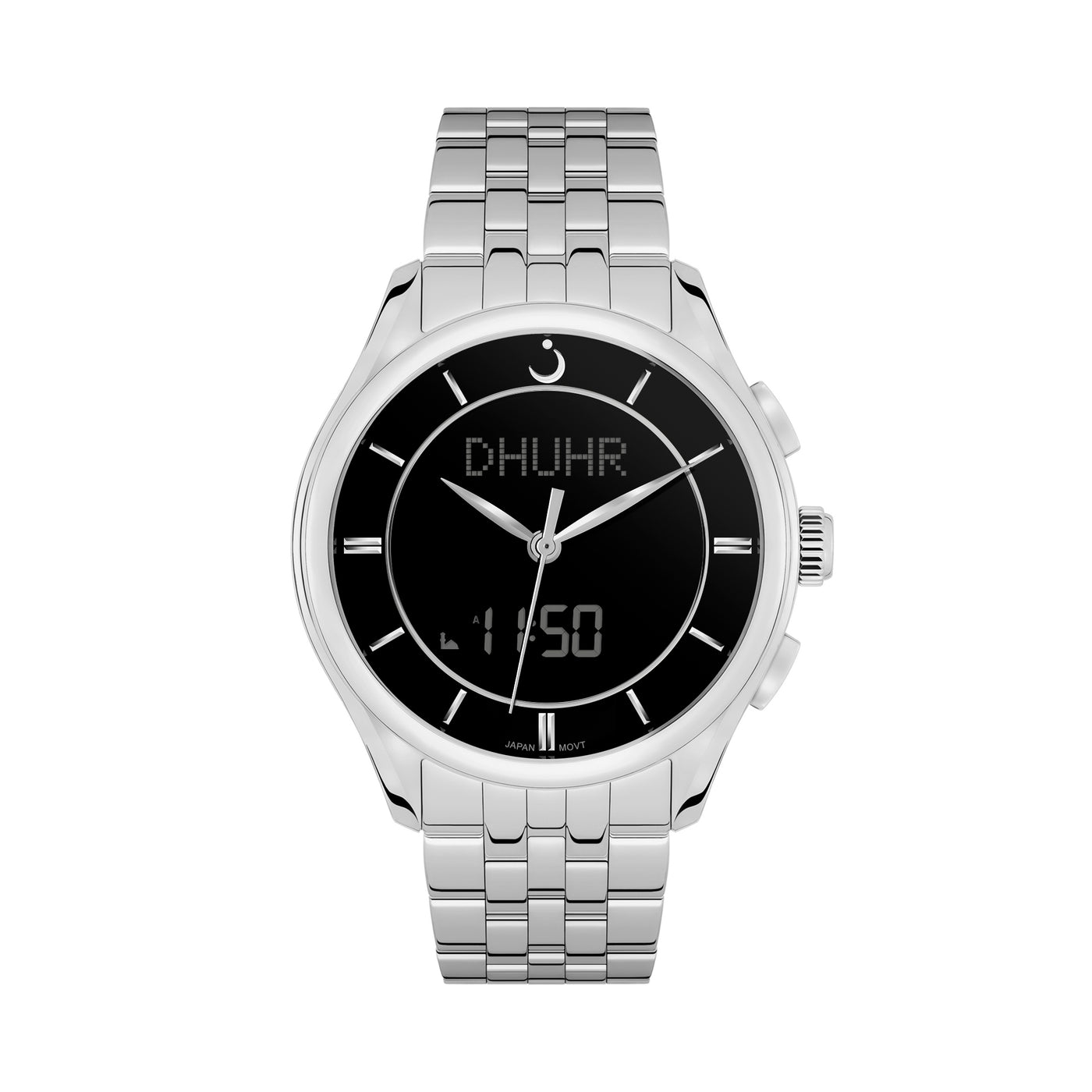 Alfajr Mens Premier 360 Stainless Steel Watch