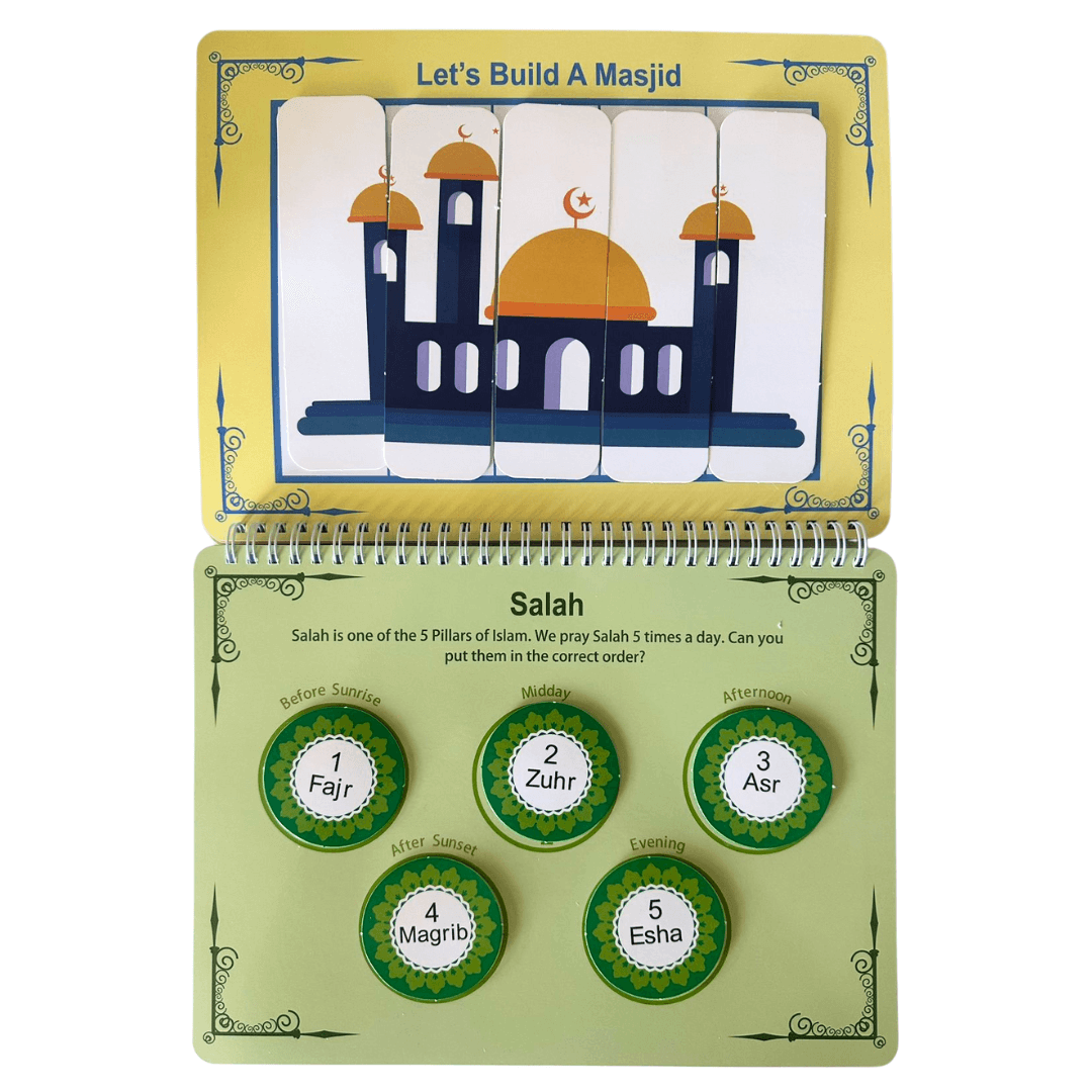 Islamic Busy Book – Fun, Interactive Learning for Little Muslims!
