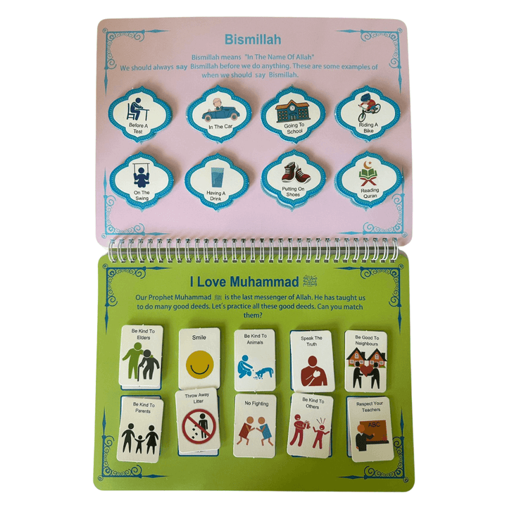 Islamic Busy Book – Fun, Interactive Learning for Little Muslims!