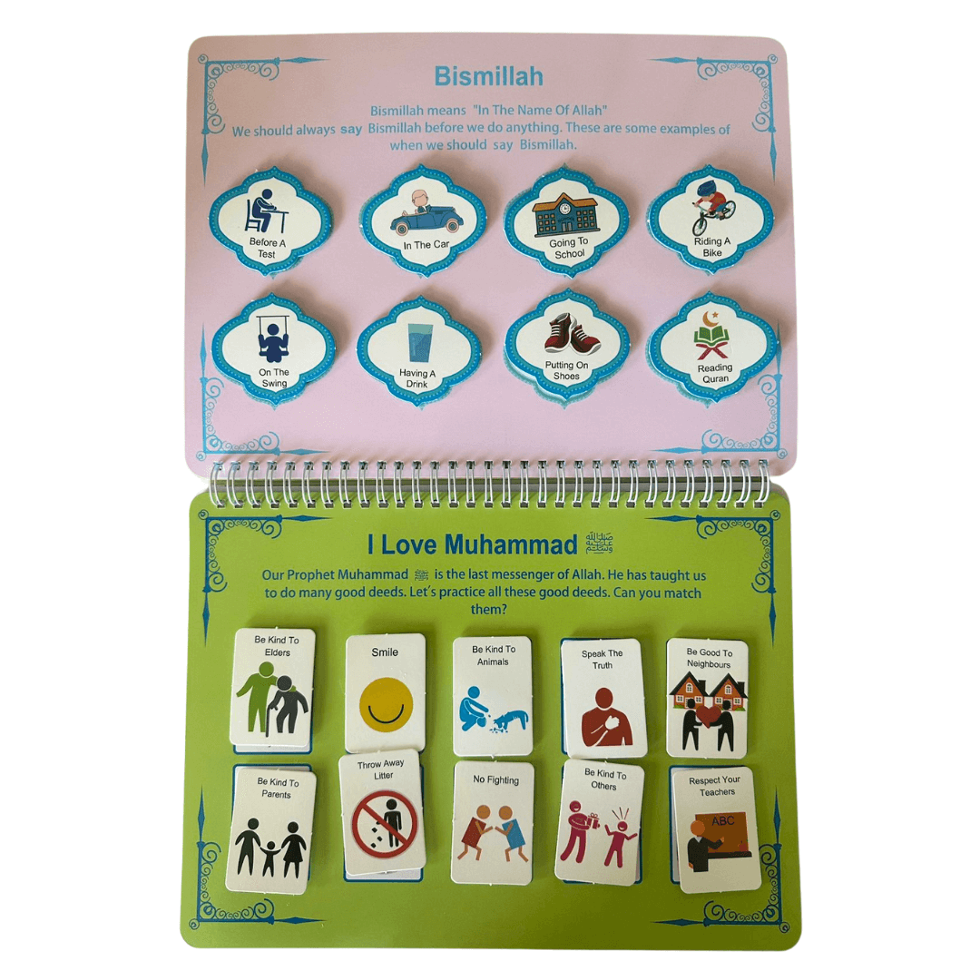 Islamic Busy Book – Fun, Interactive Learning for Little Muslims!