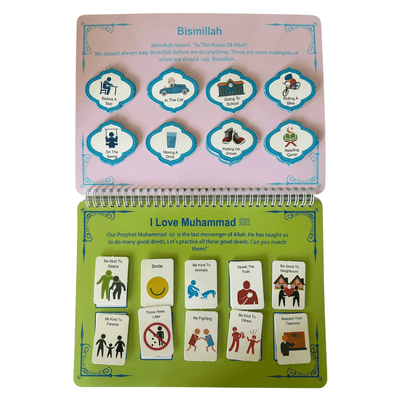 Islamic Busy Book – Fun, Interactive Learning for Little Muslims!