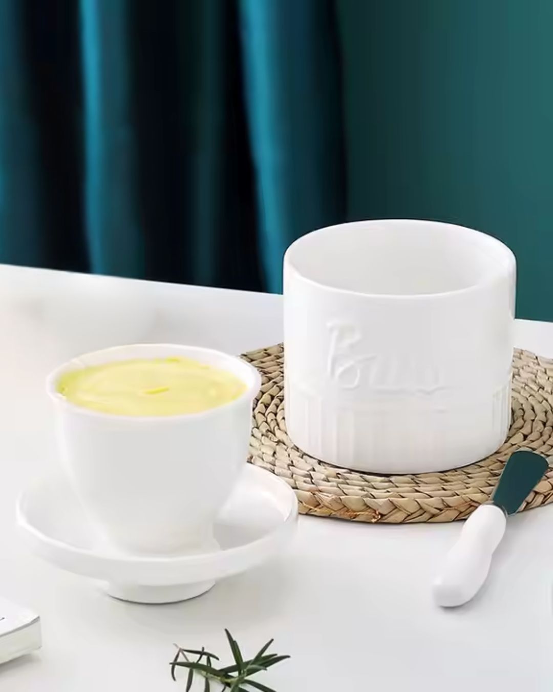 Ceramic Butter Crock