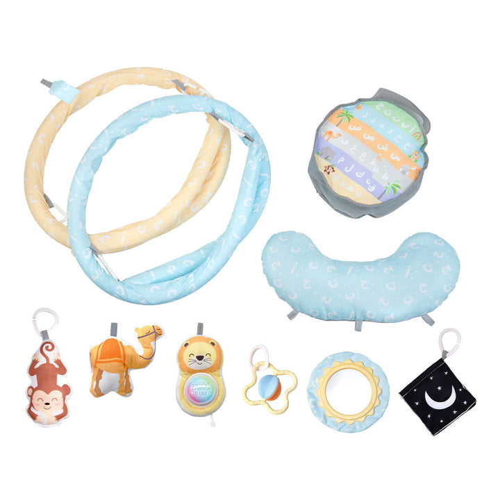 Arabic Alphabet 5-in-1 Activity Gym &amp; Playmat