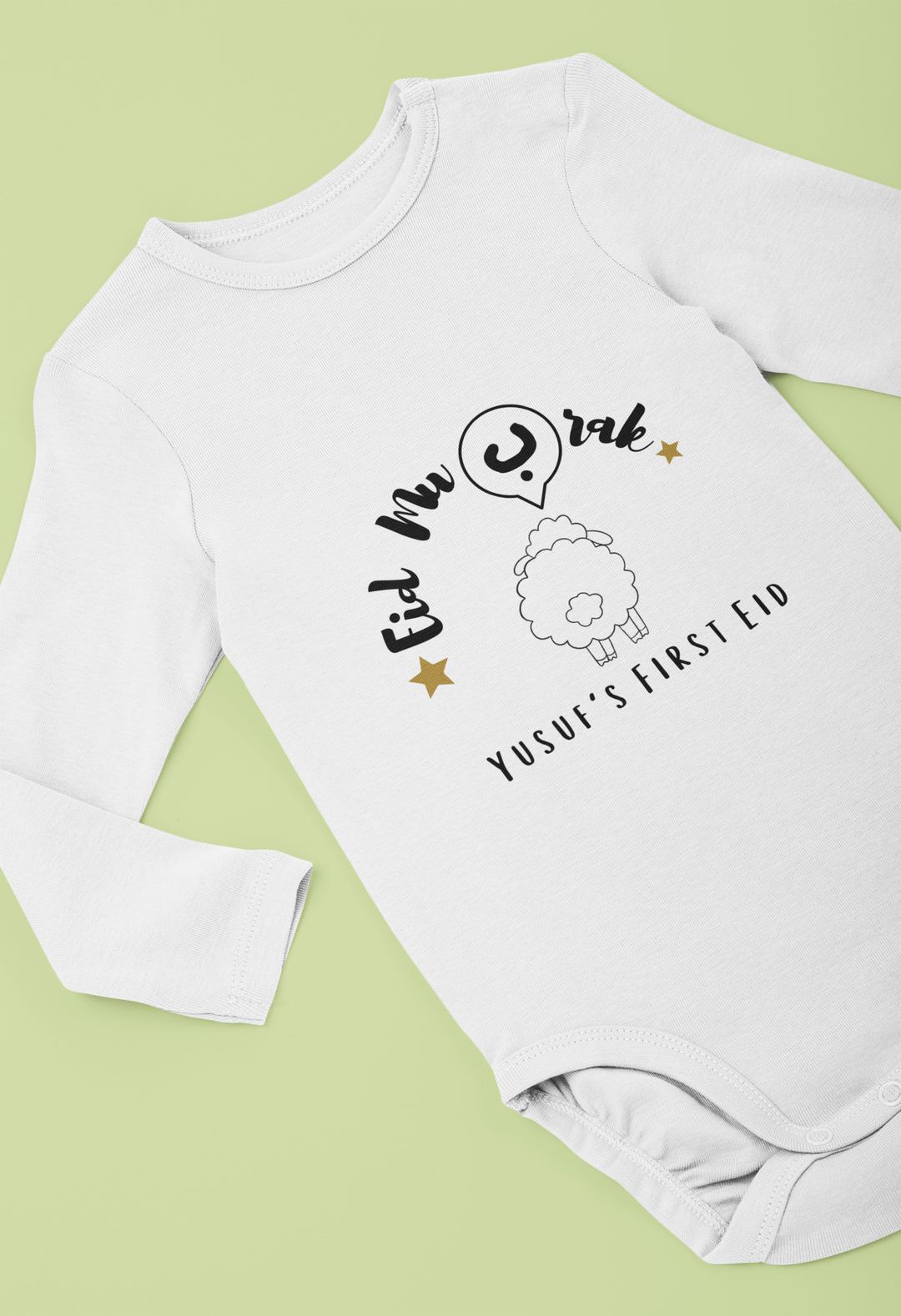 Personalised Eid Mubarak Romper