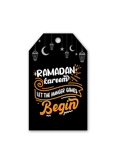 Ramadan Kareem Gift Tags - Hunger Games