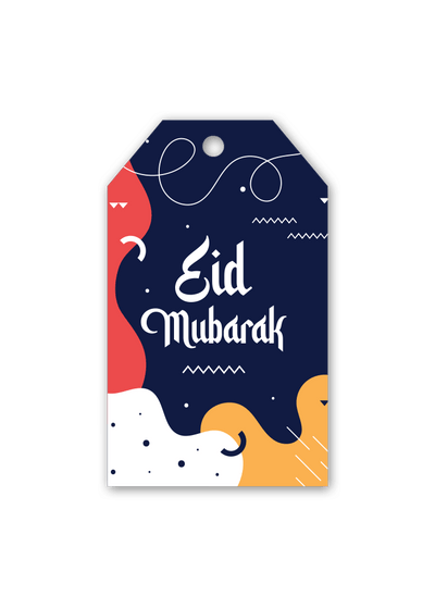 Eid Mubarak Gift Tags - Night