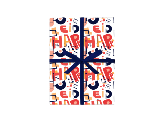 Happy Eid Gift Wrap &amp; Tags - Joy