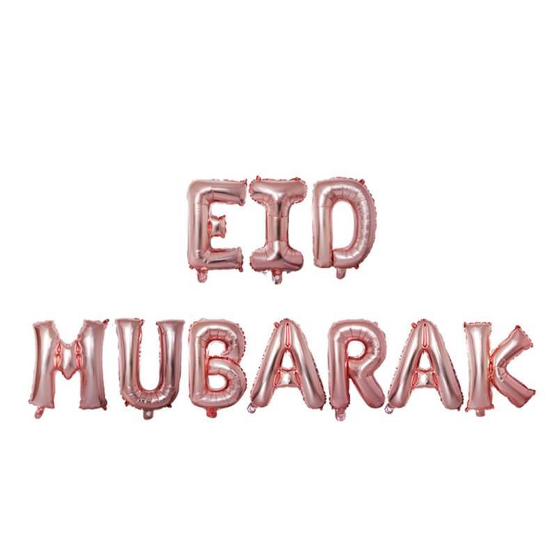 Eid Mubarak Foil Balloons 30"
