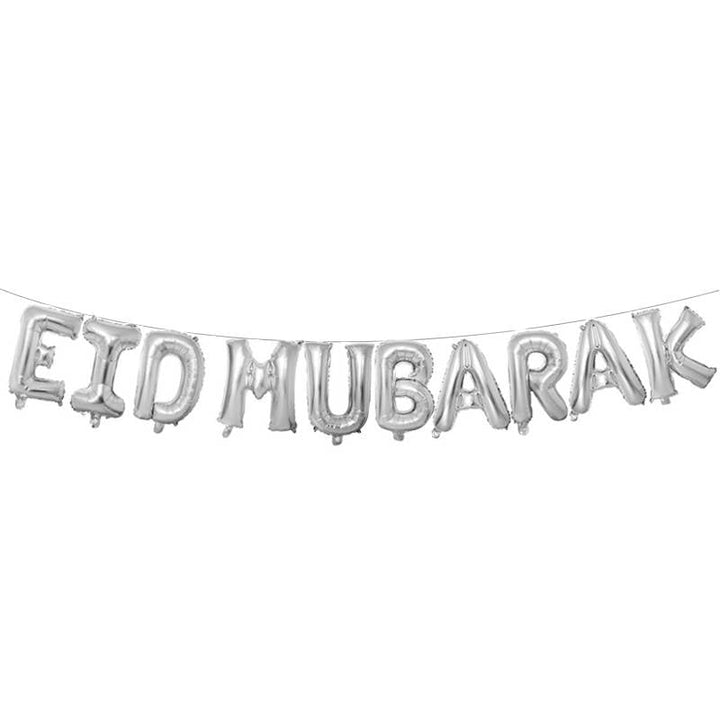 Eid Mubarak Foil Balloons 16"