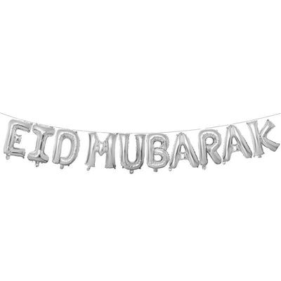 Eid Mubarak Foil Balloons 16"