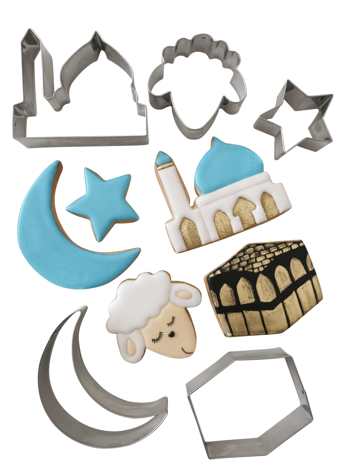Ramadan & Eid Cookie Cutter Set