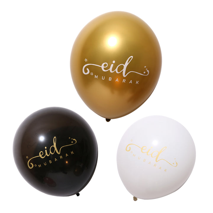 Eid Mubarak Latex Balloons