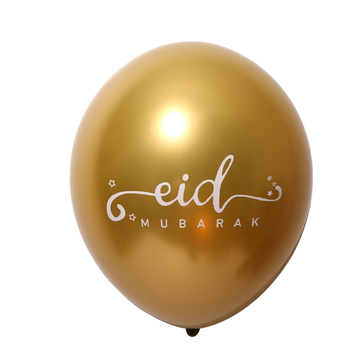 Eid Mubarak Latex Balloons