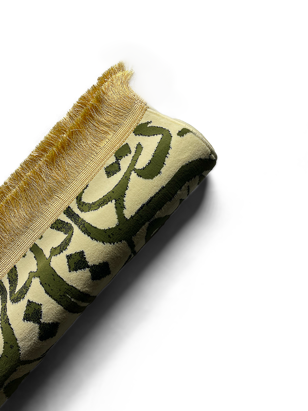 Cream Kaaba Calligraphy Musallah - Made in Medina