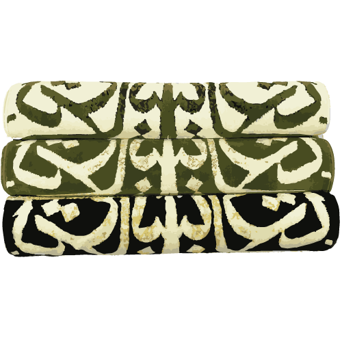 Set of 3 Kaaba Calligraphy Made in Medina Musallah