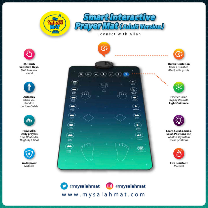 Interactive Adult Salah Mat